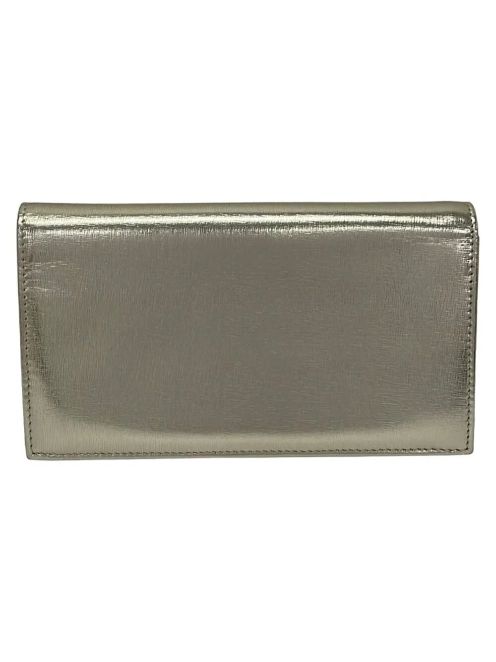 Chanel Wallet Gold CC Logo Leather